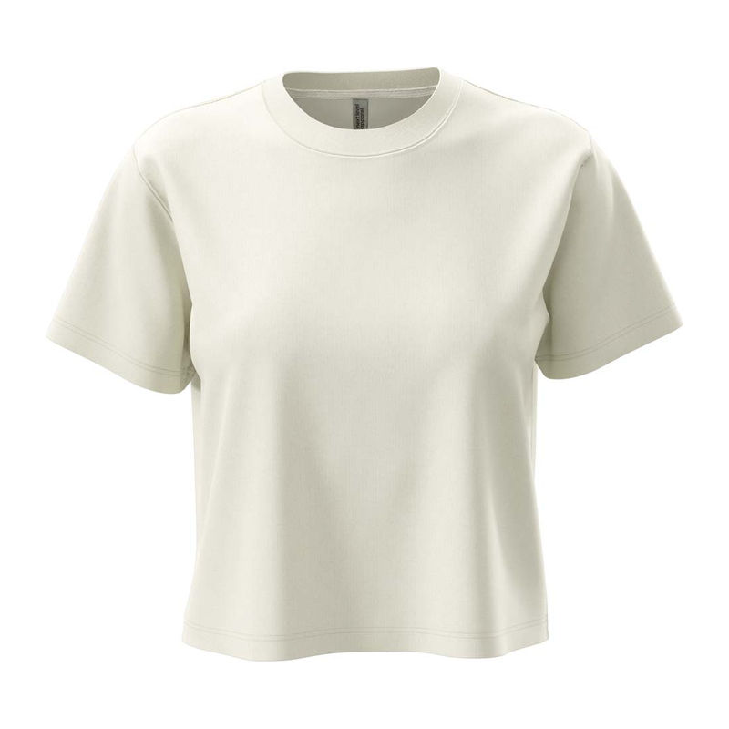 Cropped crew neck T-Shirt for women