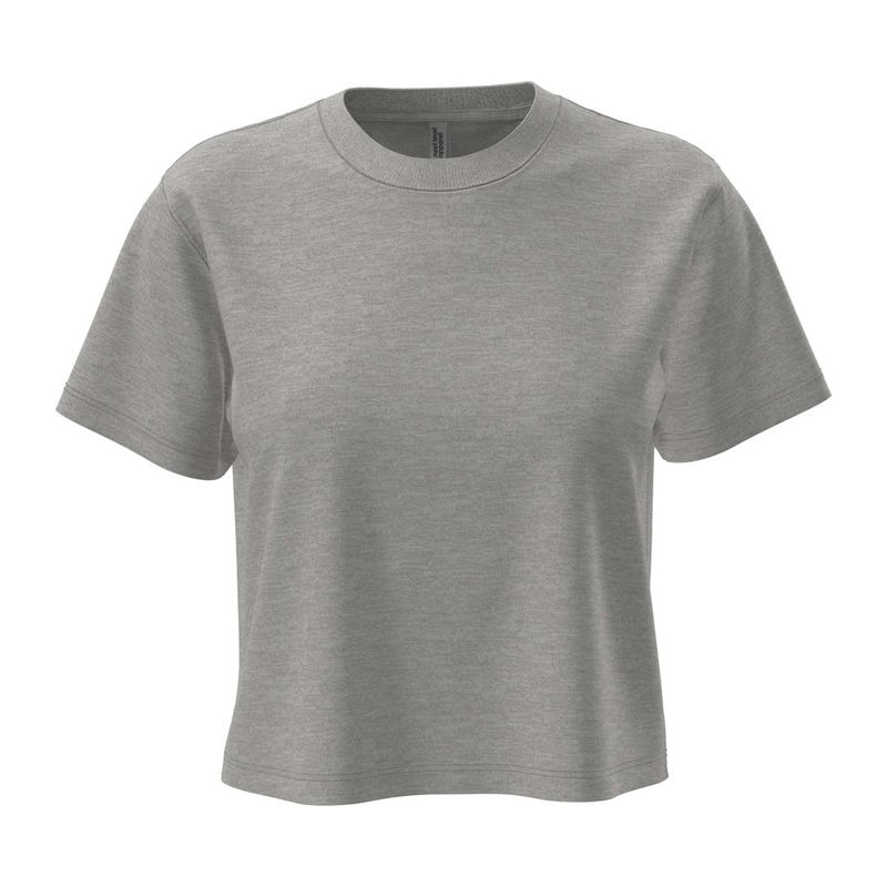 Cropped crew neck T-Shirt for women
