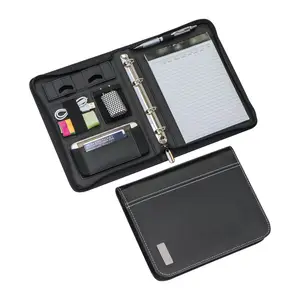 DIN A5 conference folder with ring binder