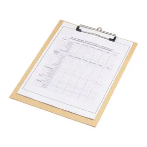 A4 cardboard clipboard