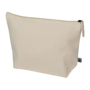 Fairtrade cotton toiletry bag