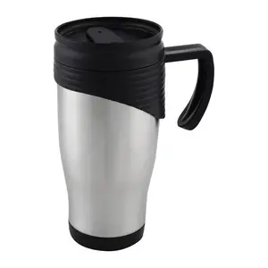Stainless steel travel mug, 400 ml