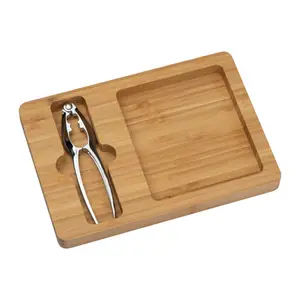 Nutcraker with bamboo bowl