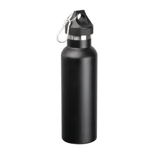 Vacuum flask, matt, 750ml with carabiner