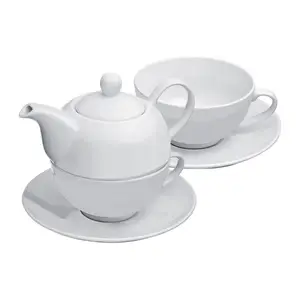 Teapot with cup and coaster, 400+200 ml